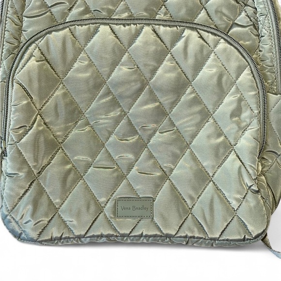 Vera Bradley Green Quilted Backpack main image 8